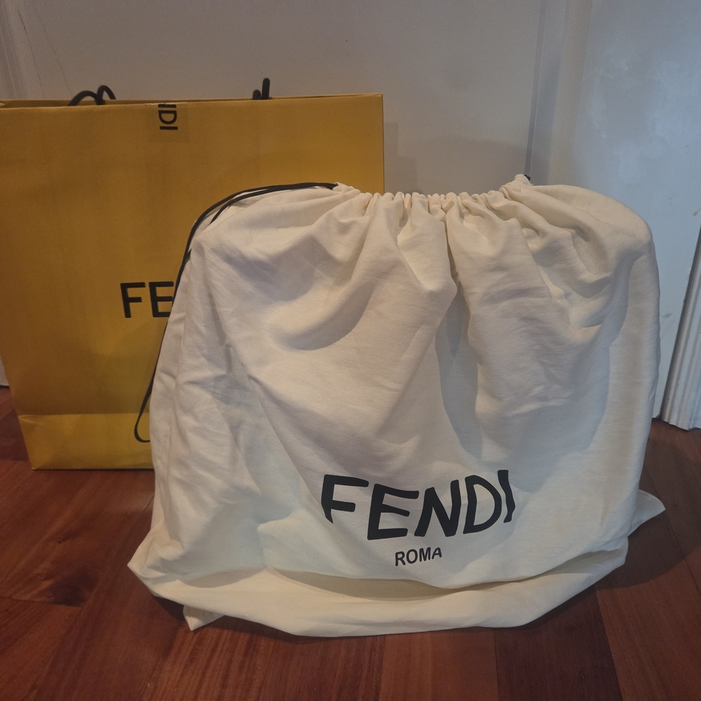 Auth Fendi Med SUNSHINE Bag NEW - Picture 9 of 9